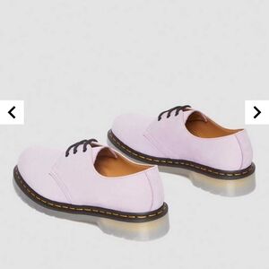Dr. Martens Chalk Pink Suede Lace-Up Shoes Fits Like A  Size 7 NWT